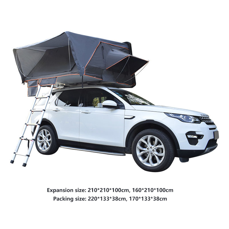 Tienda de campaña rígida para techo de coche, de gran venta para exteriores, para viajar