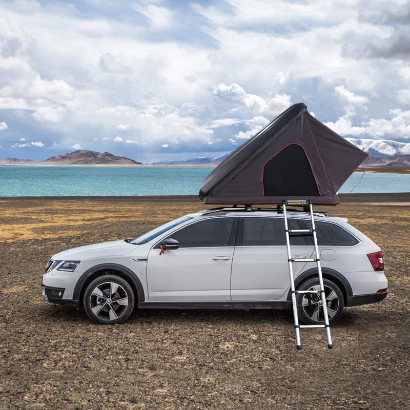 Tienda de campaña triangular para techo de coche, para uso en exteriores, todoterreno, ABS