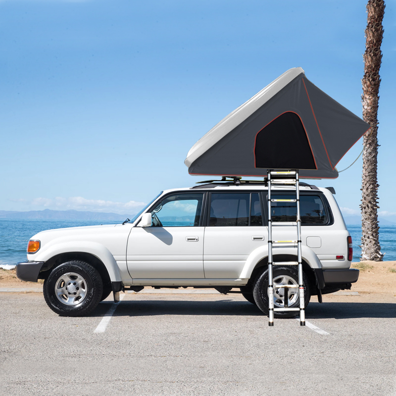 Tienda de campaña triangular para techo de coche, para uso en exteriores, todoterreno, ABS