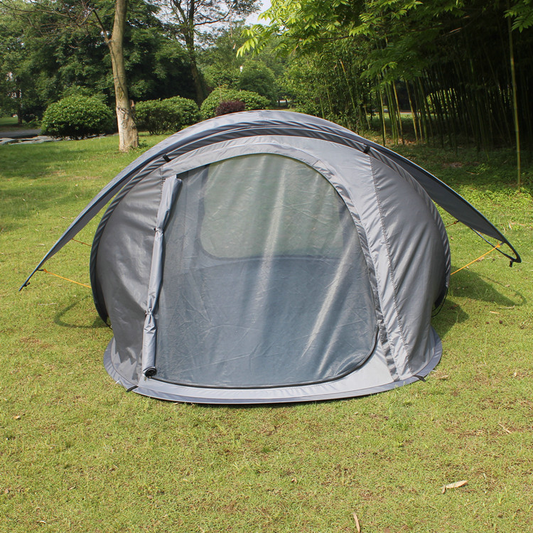 Tienda de campaña plegable impermeable de gran tamaño para acampar al aire libre