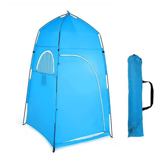 Tienda de campaña y toldo para ducha y baño portátil para acampar al aire libre