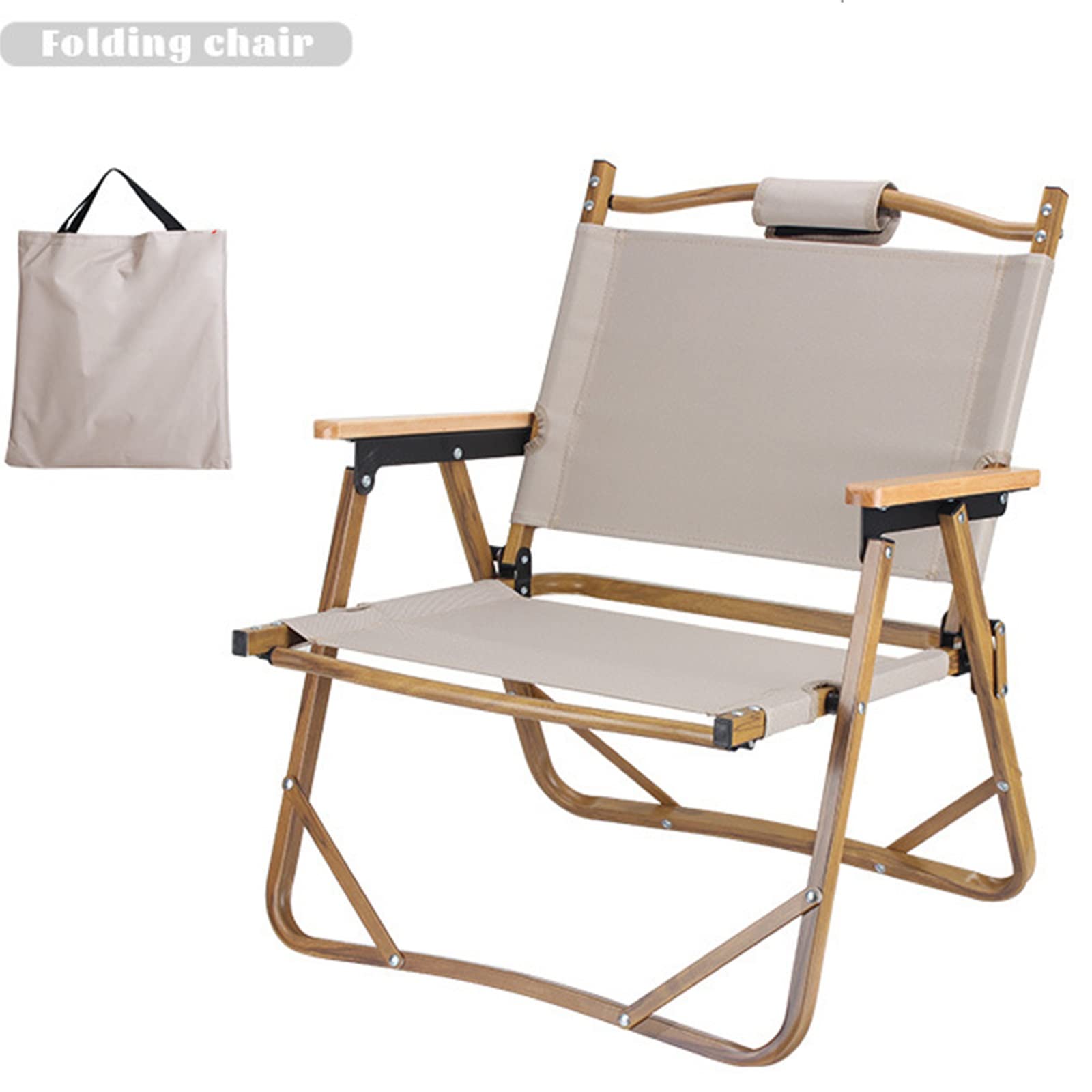 Silla plegable de aluminio para exteriores Kermit