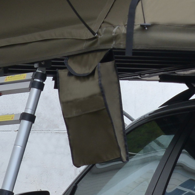 Tienda de campaña rígida para techo de coche todoterreno para acampar al aire libre