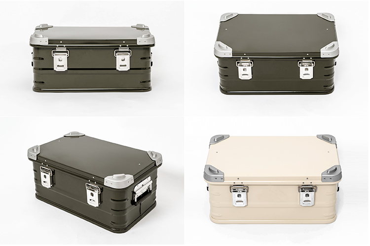 Cajas de almacenamiento y transporte de aluminio para acampar al aire libre, por tierra, 4x4 Offroad y Adventure