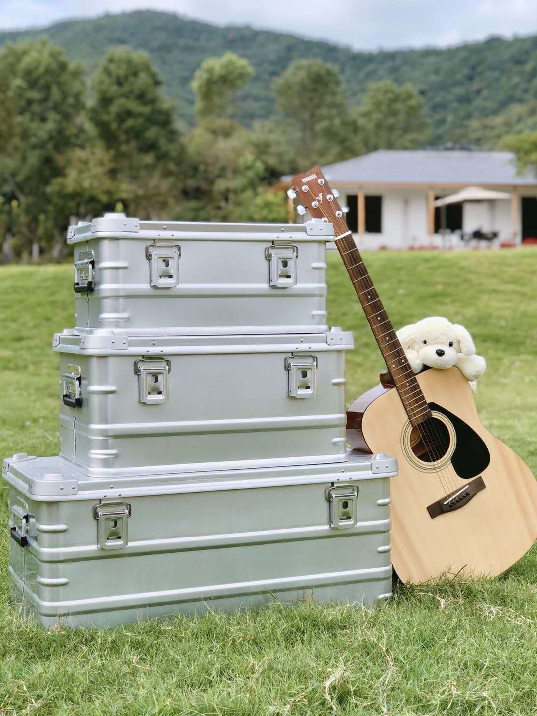 Cajas de almacenamiento y transporte de aluminio para acampar al aire libre, por tierra, 4x4 Offroad y Adventure