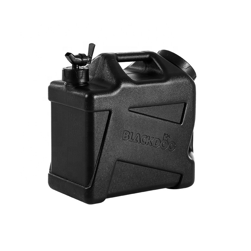 Cubo de agua para acampar de plástico de grado alimenticio de 12 l