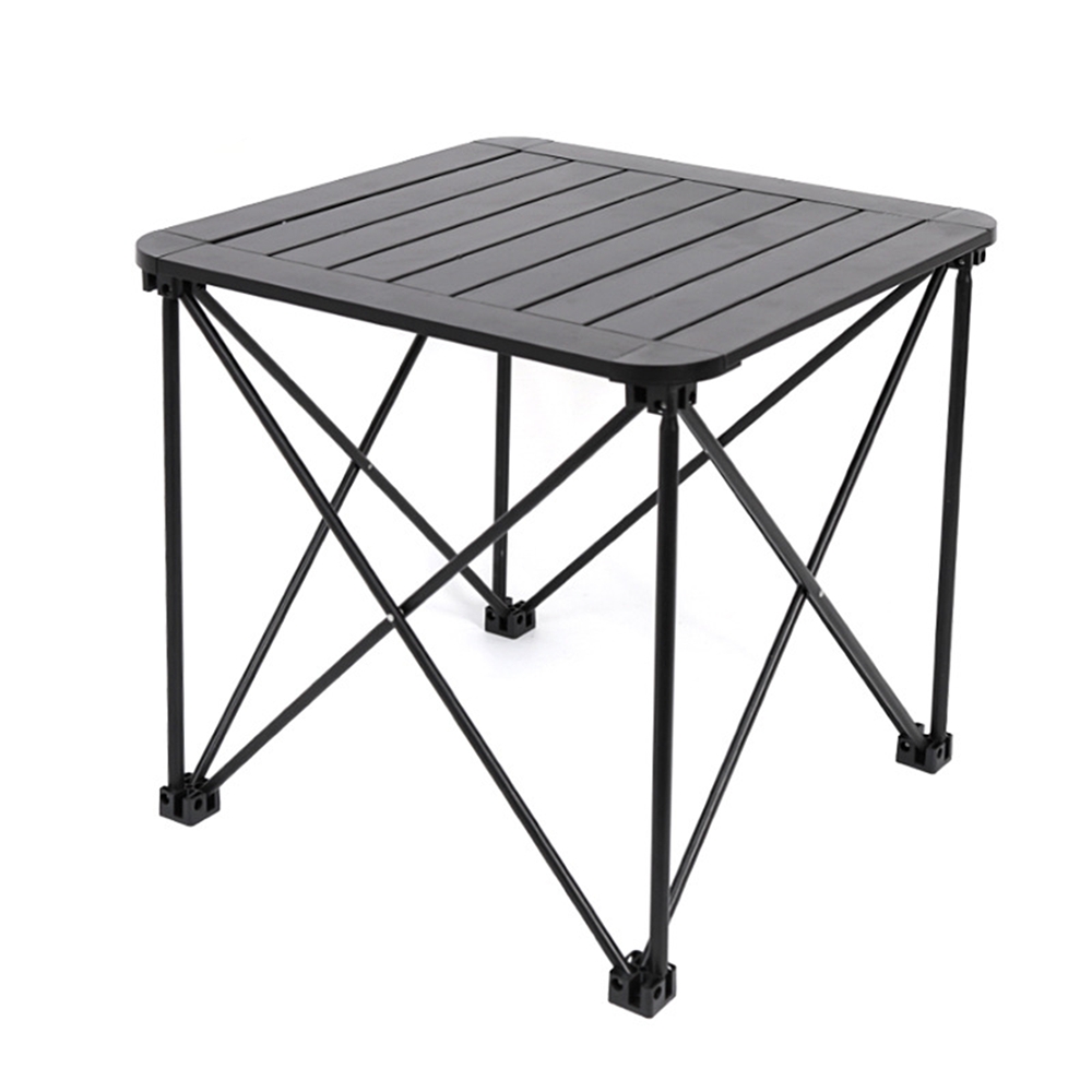 Mesa de barbacoa plegable portátil de aleación de aluminio