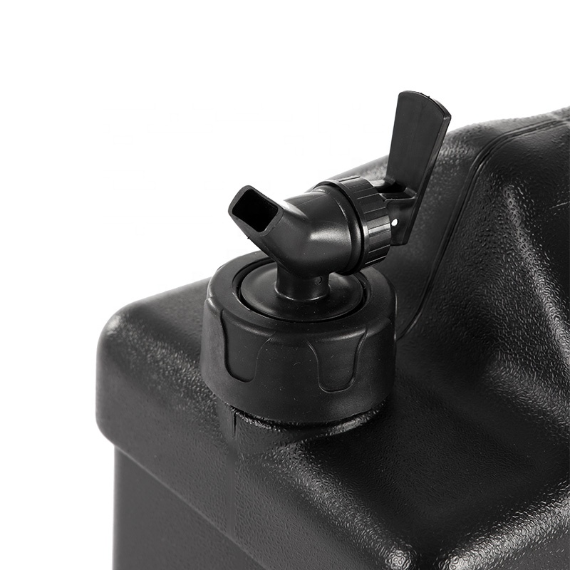 Cubo de agua para acampar de plástico de grado alimenticio de 12 l