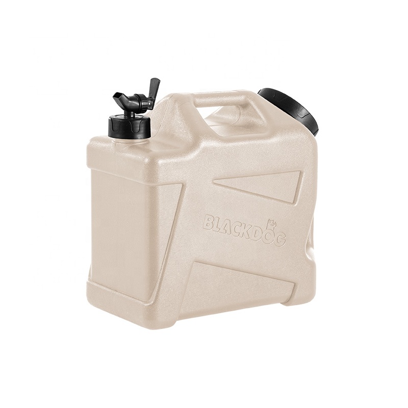 Cubo de agua para acampar de plástico de grado alimenticio de 12 l