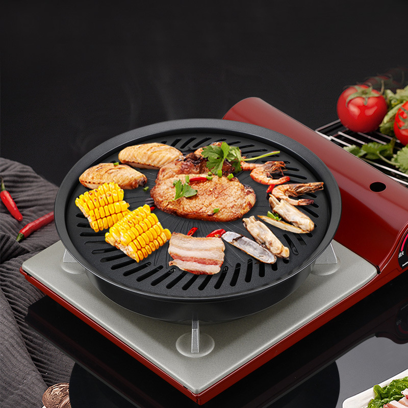 Olla para freír barbacoa coreana al aire libre