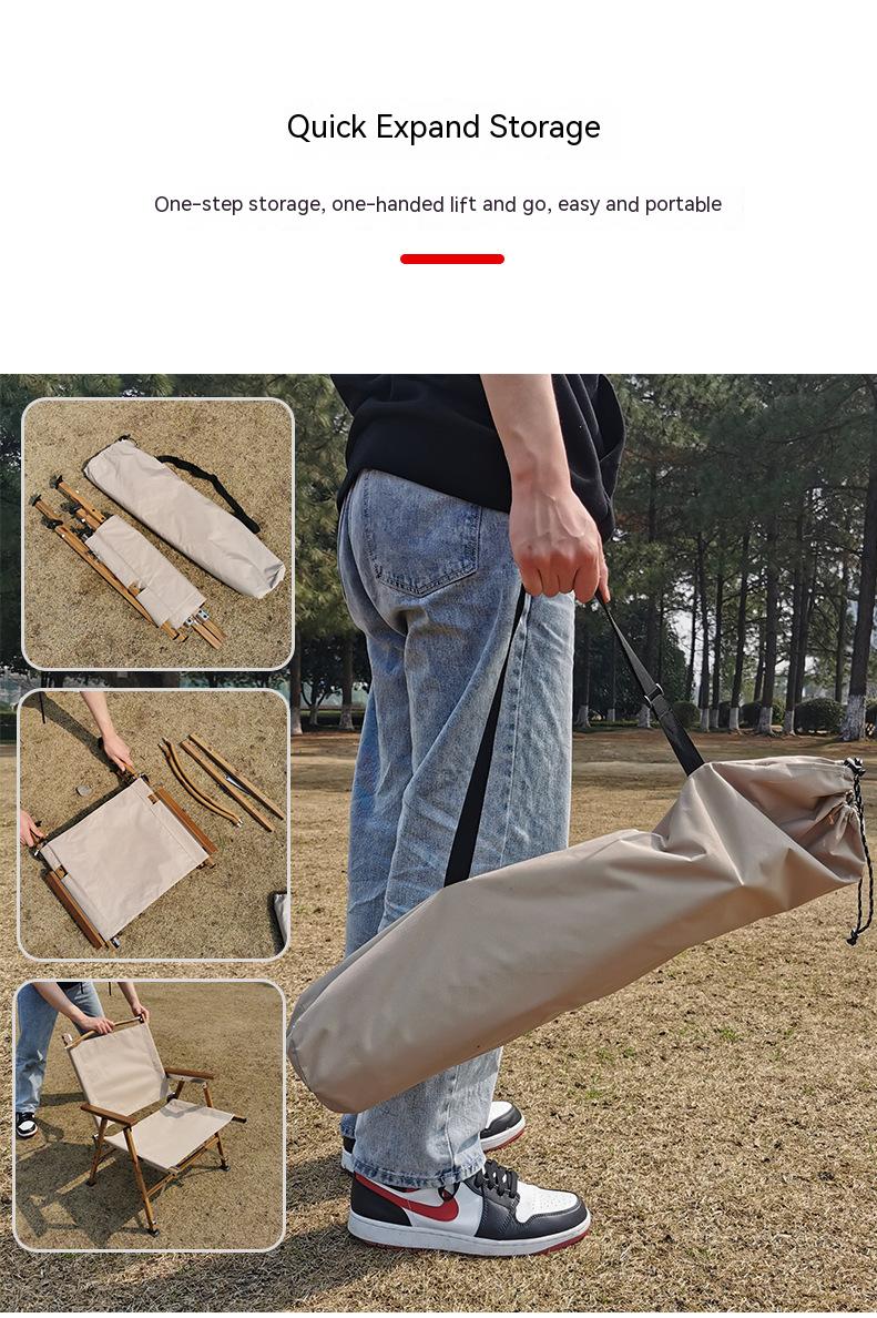 Silla Kermit plegable y portátil de aluminio, desmontable, para acampar al aire libre y hacer pícnic