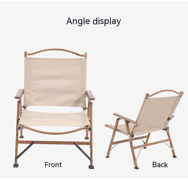 Silla Kermit plegable y portátil de aluminio, desmontable, para acampar al aire libre y hacer pícnic