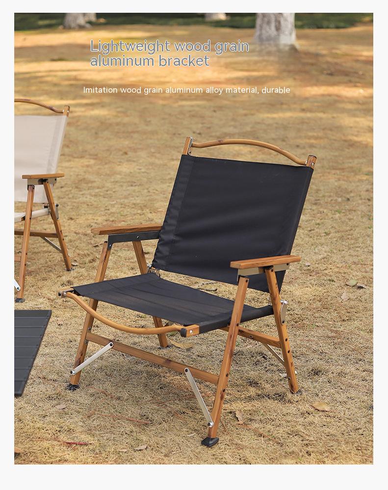 Silla Kermit plegable y portátil de aluminio, desmontable, para acampar al aire libre y hacer pícnic