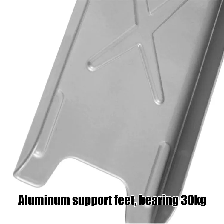 Mesa de camping mini plegable de aluminio ultraligera
