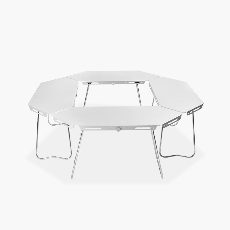 Mesa plegable para camping, picnic, de aleación de aluminio