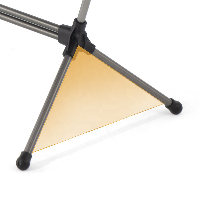 Silla plegable de aluminio para acampar al aire libre