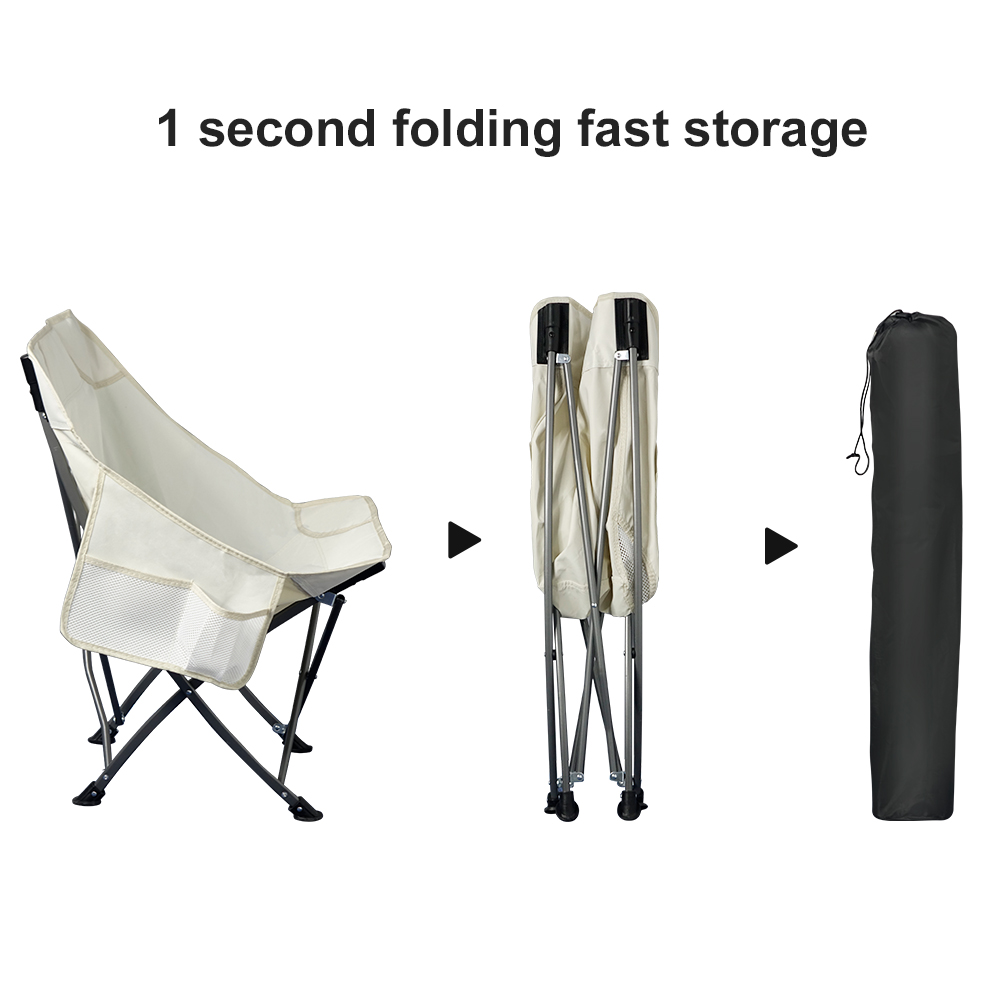 Silla de mochila ultraligera portátil para acampar, hacer senderismo y pescar