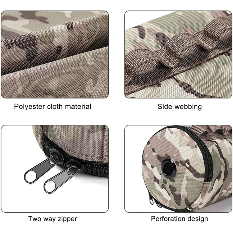 Bolsa de almacenamiento de poliéster para barbacoa, picnic y camping