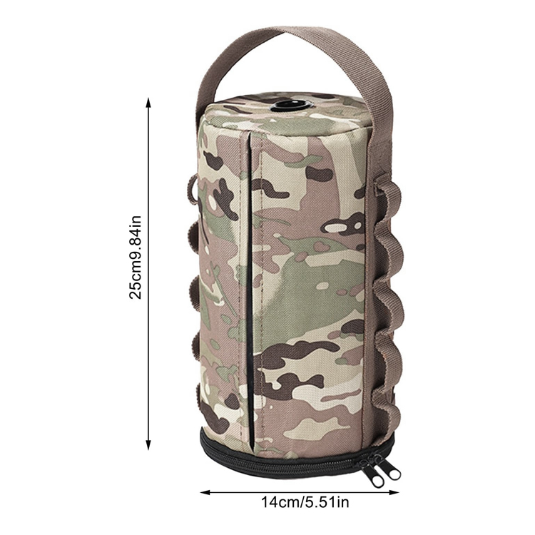 Bolsa de almacenamiento de poliéster para barbacoa, picnic y camping
