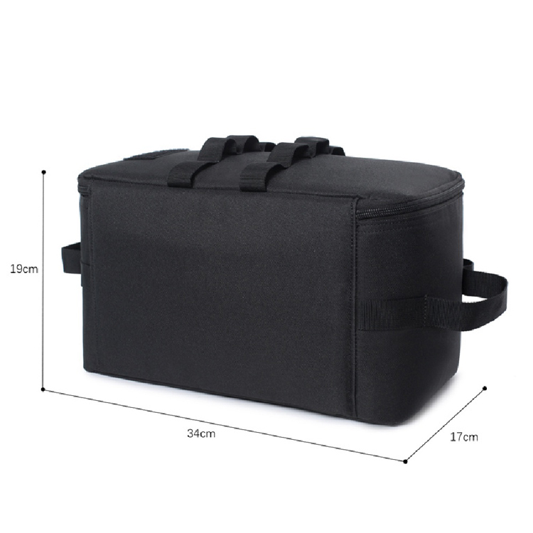 Bolsa de transporte para bidón de gas para exteriores, bolsa de almacenamiento portátil para lámparas