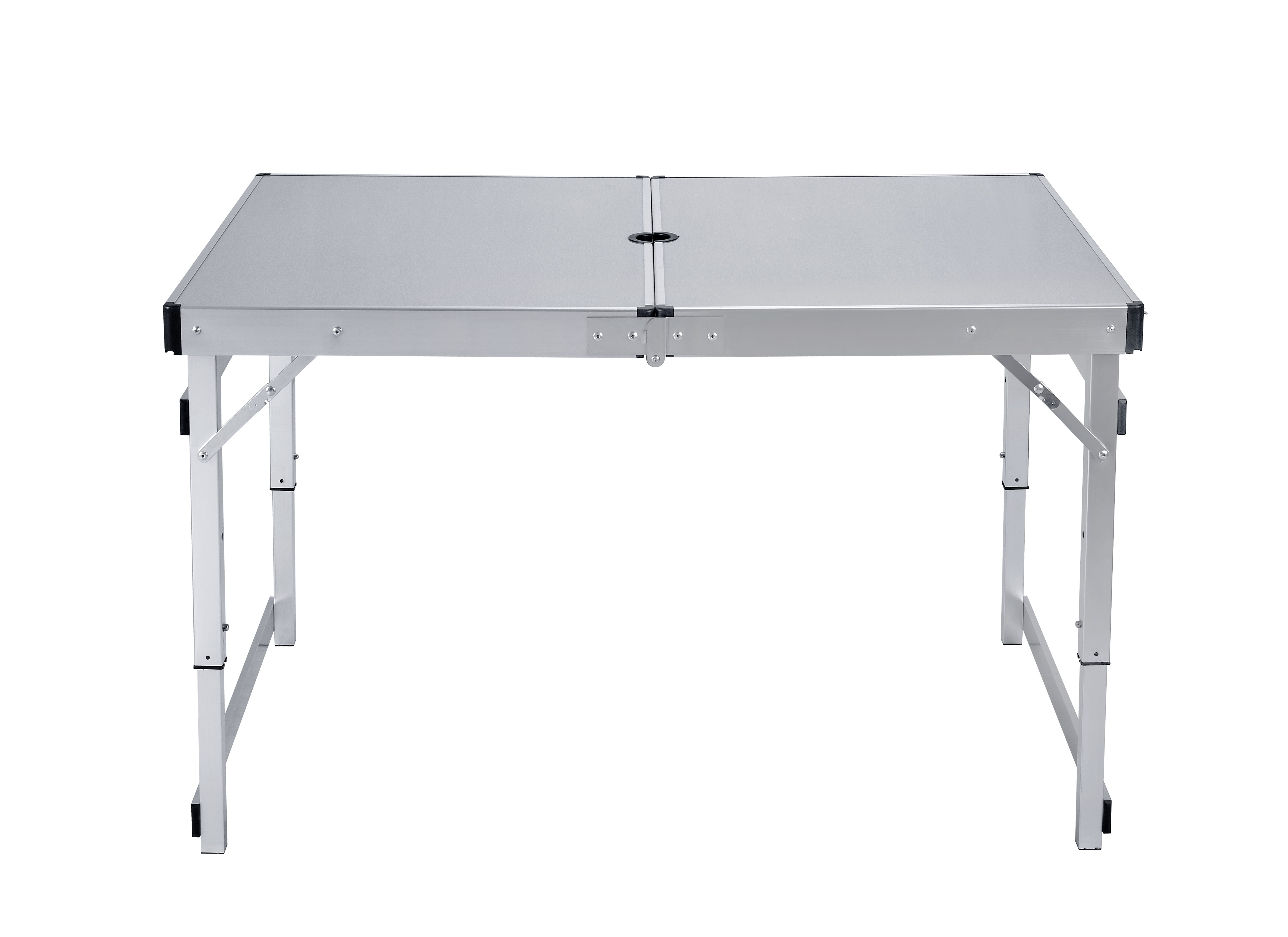 Mesa de juego plegable de aluminio con altura ajustable