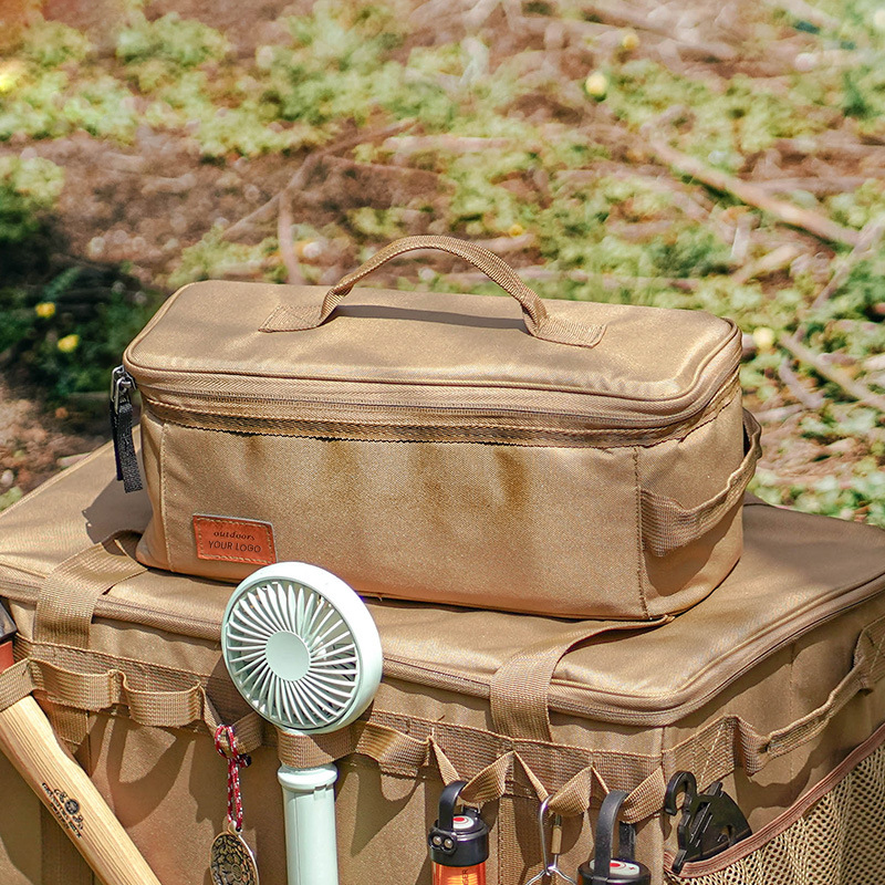 Bolsa de almacenamiento para tanque de gas al aire libre, bolsa anticolisión para utensilios de cocina para picnic