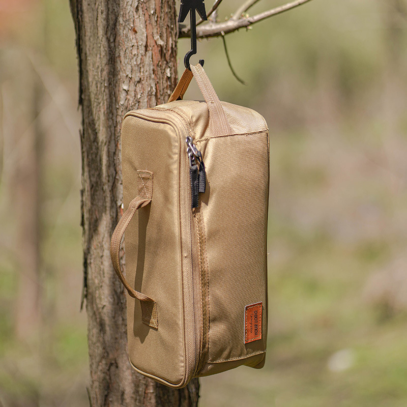 Bolsa de almacenamiento para tanque de gas al aire libre, bolsa anticolisión para utensilios de cocina para picnic