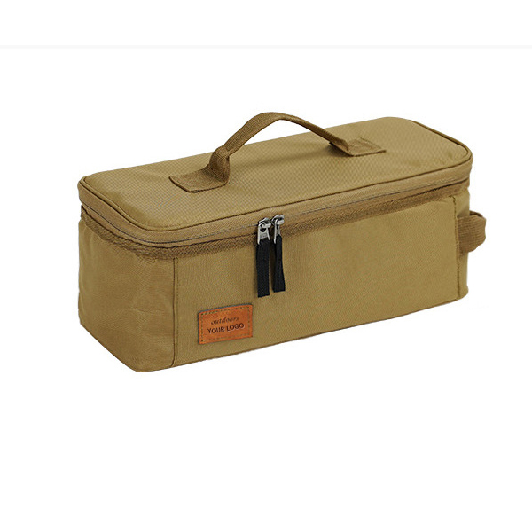 Bolsa de almacenamiento para tanque de gas al aire libre, bolsa anticolisión para utensilios de cocina para picnic