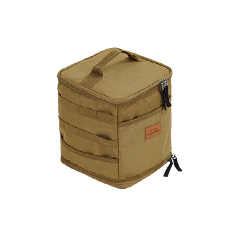 Bolsa de almacenamiento para picnic y acampada al aire libre, bolsa de transporte para utensilios de cocina