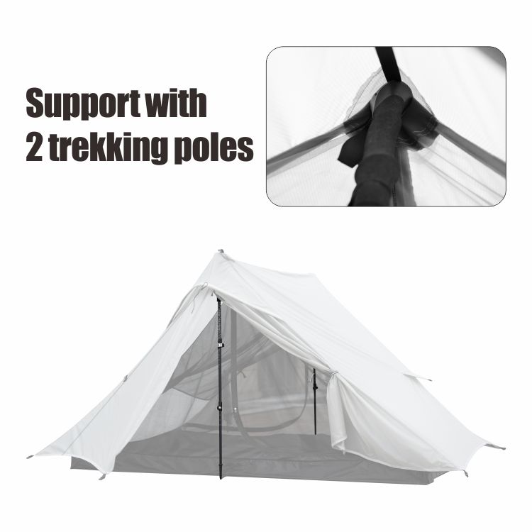 Tienda de campaña ultraligera para senderismo y acampada al aire libre para 2 personas