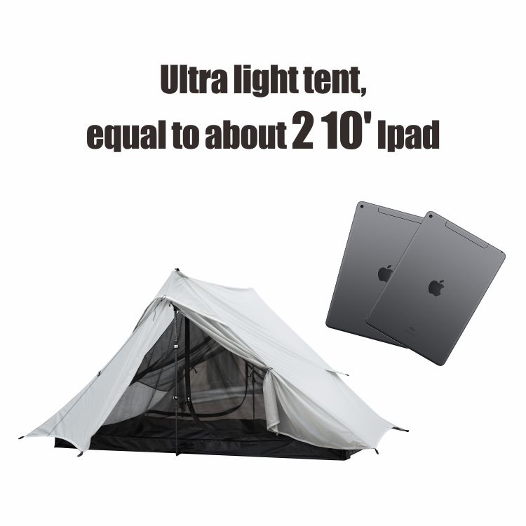 Tienda de campaña ultraligera para senderismo y acampada al aire libre para 2 personas