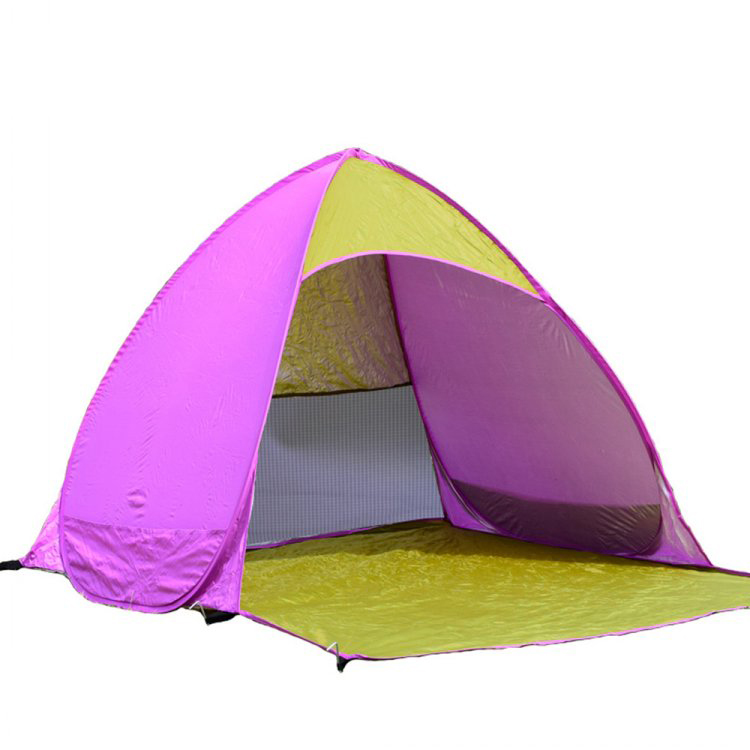Tienda de campaña infantil para playa, para exteriores, con protección UV y parasol