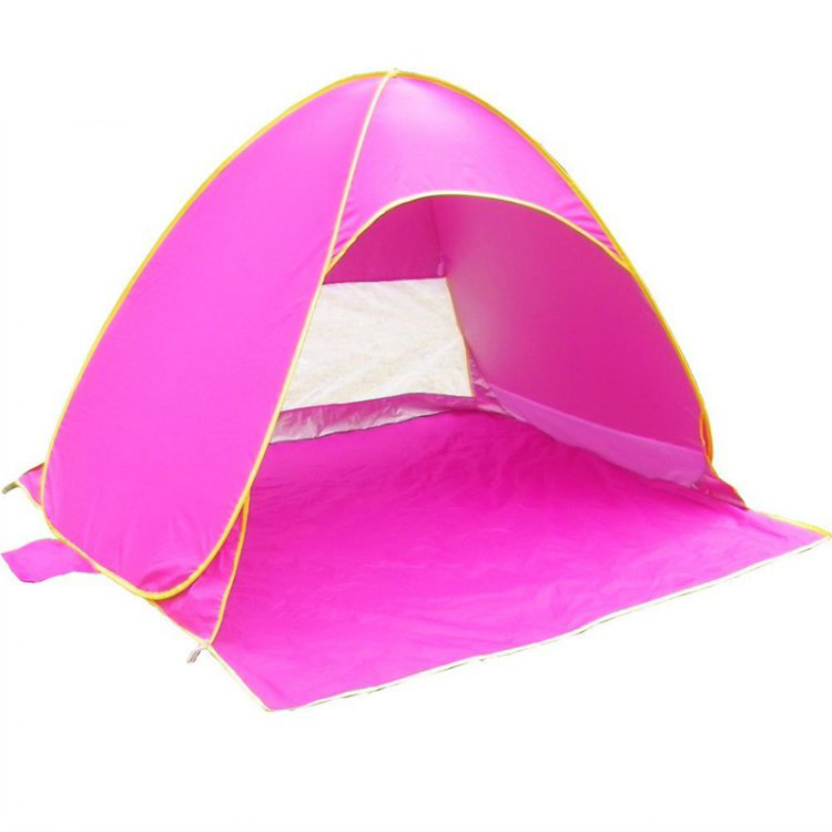 Tienda de campaña infantil para playa, para exteriores, con protección UV y parasol