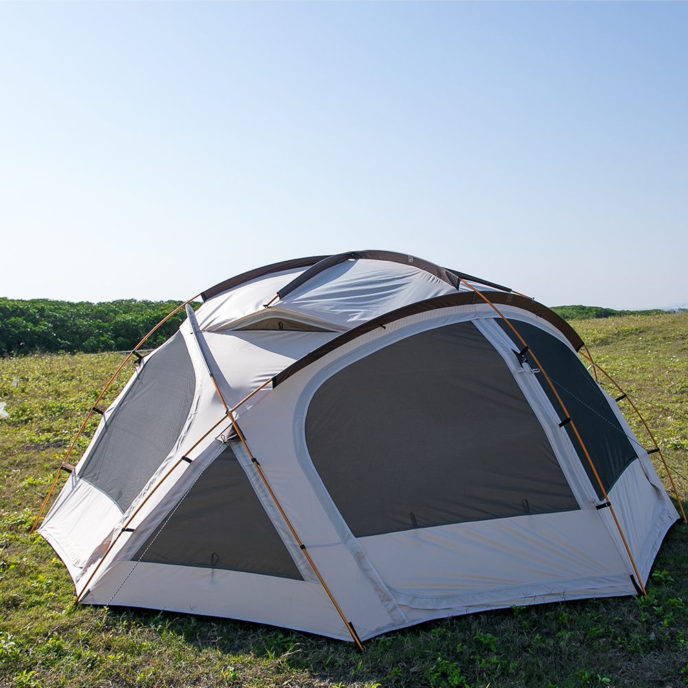 Tienda de campaña tipo domo de gran tamaño: tienda de campaña para picnic al aire libre con protección solar