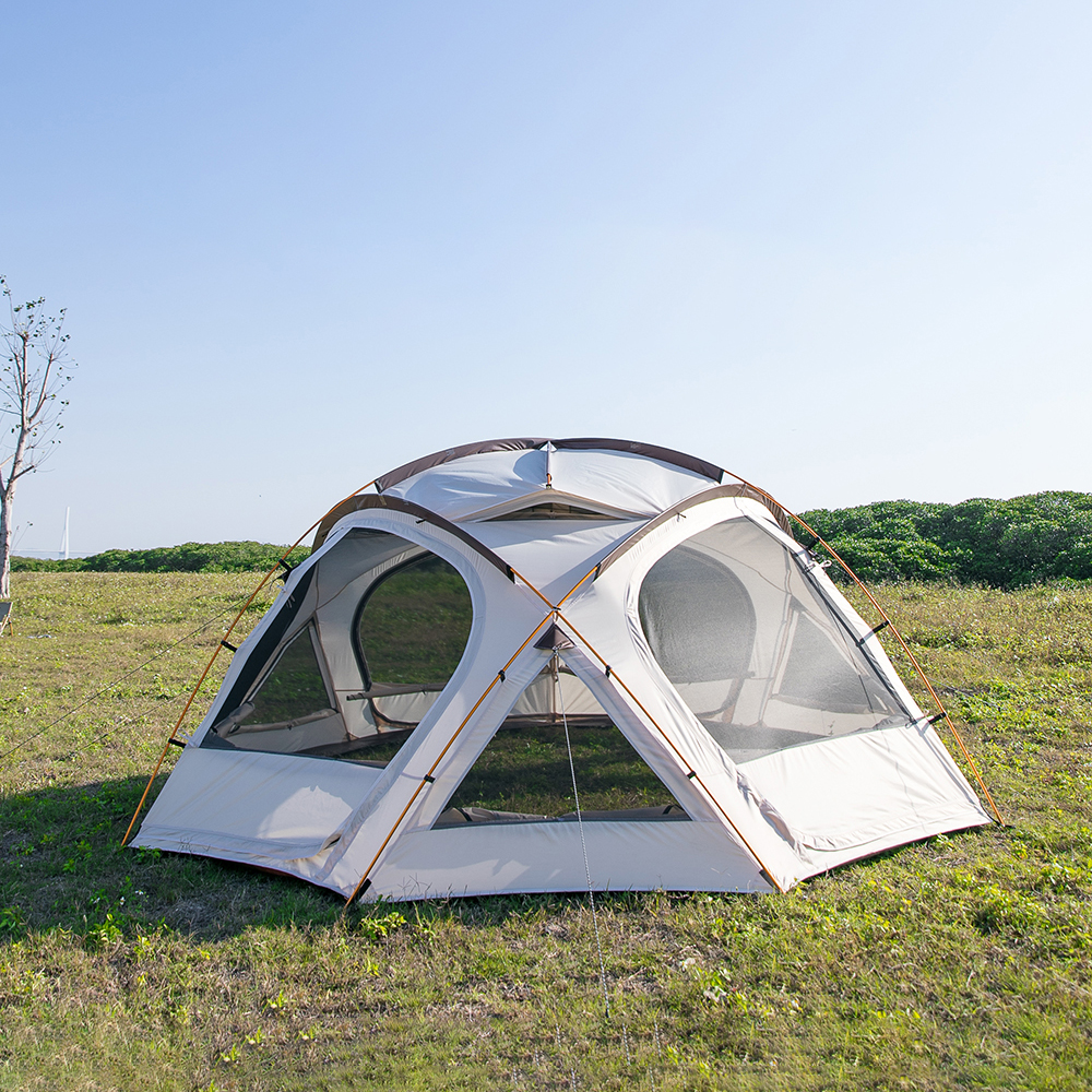Tienda de campaña tipo domo de gran tamaño: tienda de campaña para picnic al aire libre con protección solar