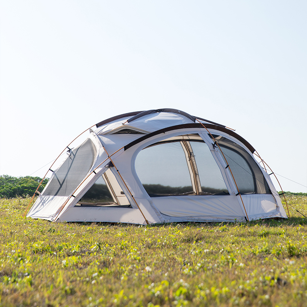 Tienda de campaña tipo domo de gran tamaño: tienda de campaña para picnic al aire libre con protección solar