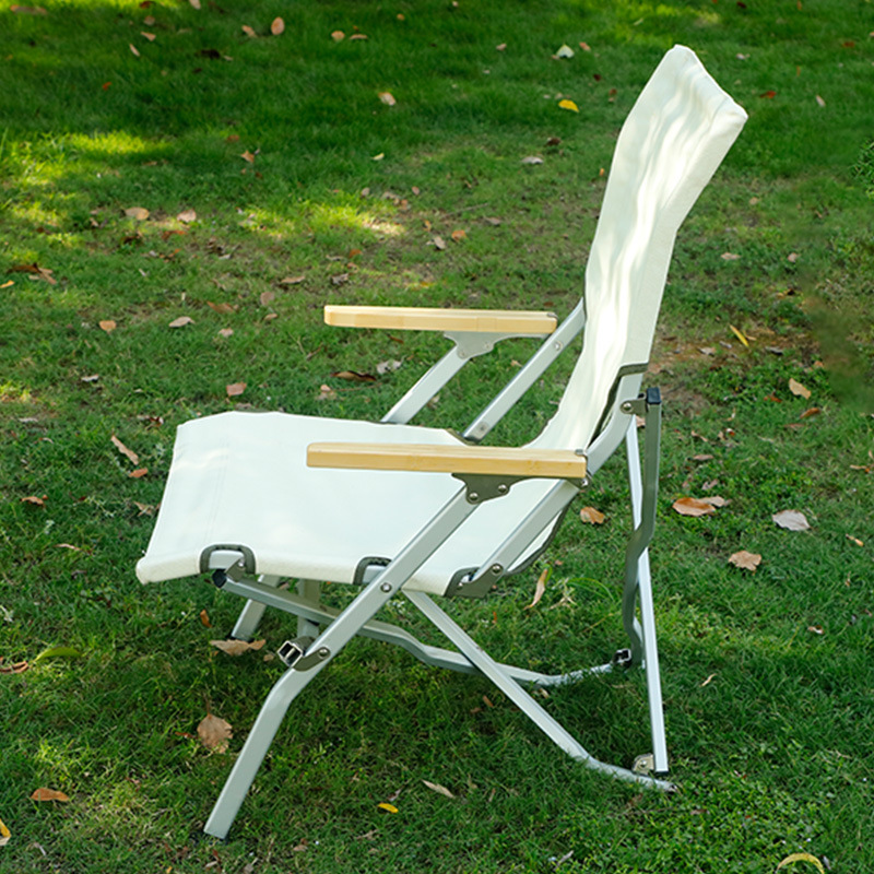 Silla plegable de aluminio para playa, camping y pesca