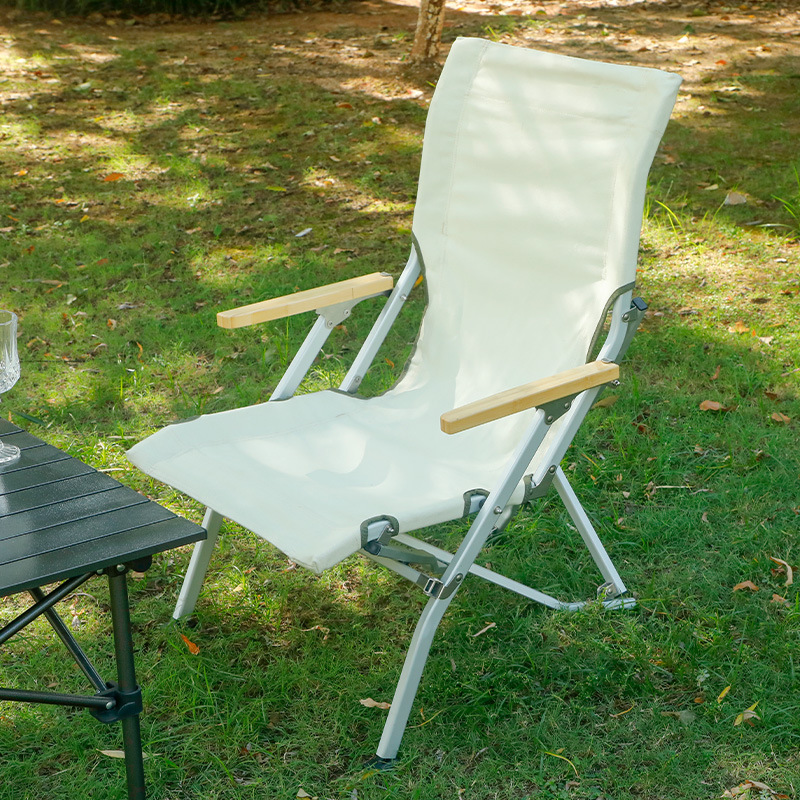 Silla plegable de aluminio para playa, camping y pesca