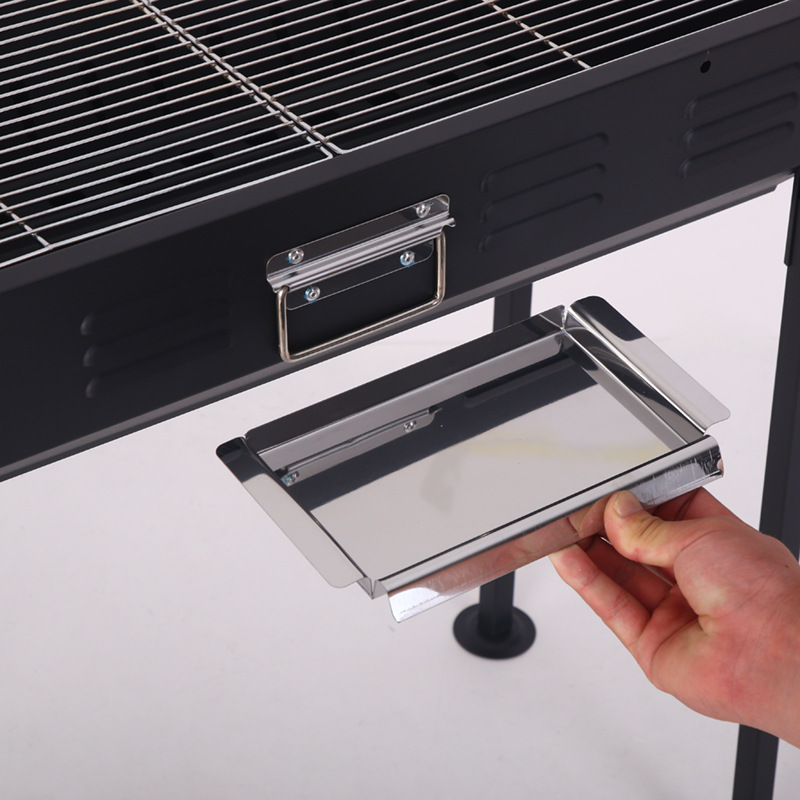 Parrilla de carbón plegable portátil para exteriores