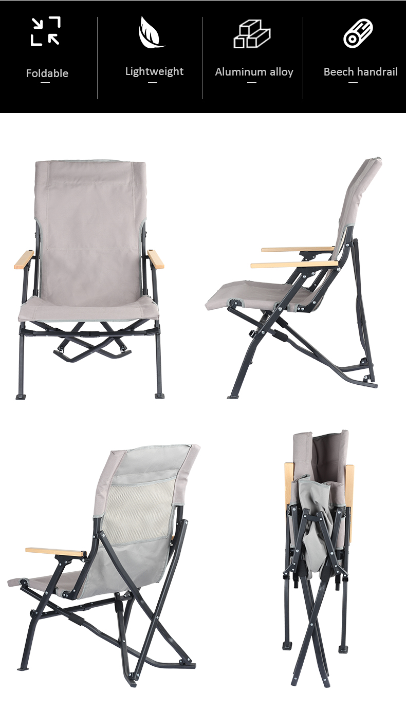 Sillas de camping plegables de aluminio Sea Dog