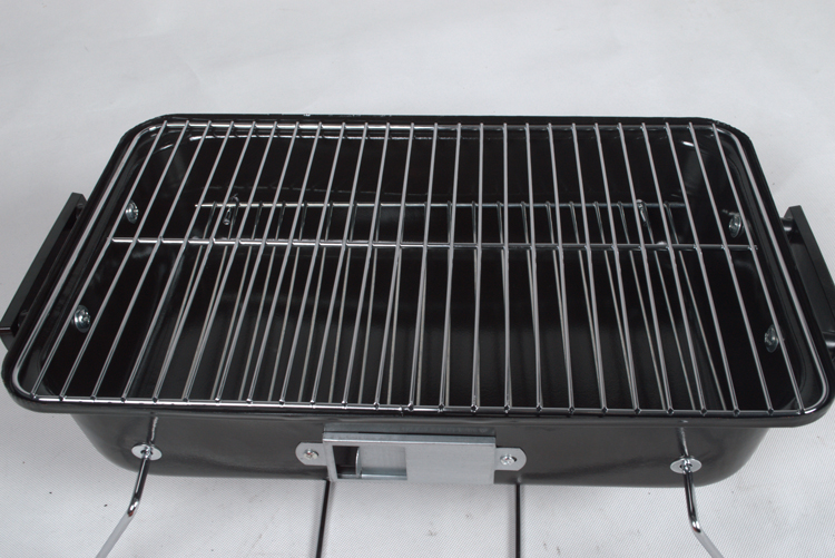 Parrillas de carbón plegables portátiles de caja cuadrada