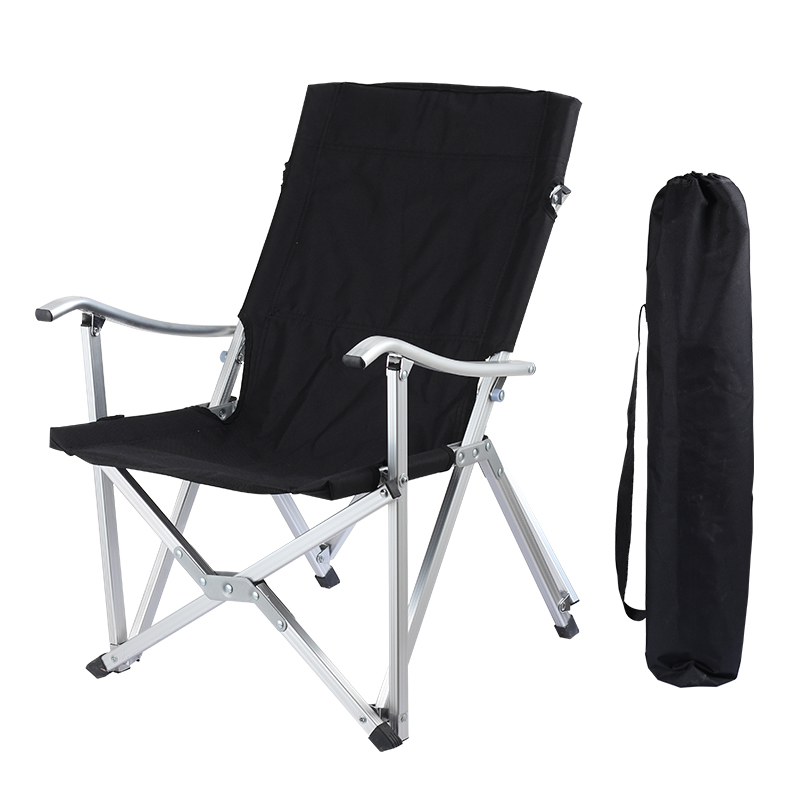 Silla Dachuan plegable de aleación de aluminio, silla de playa de ocio con respaldo para tumbona al aire libre