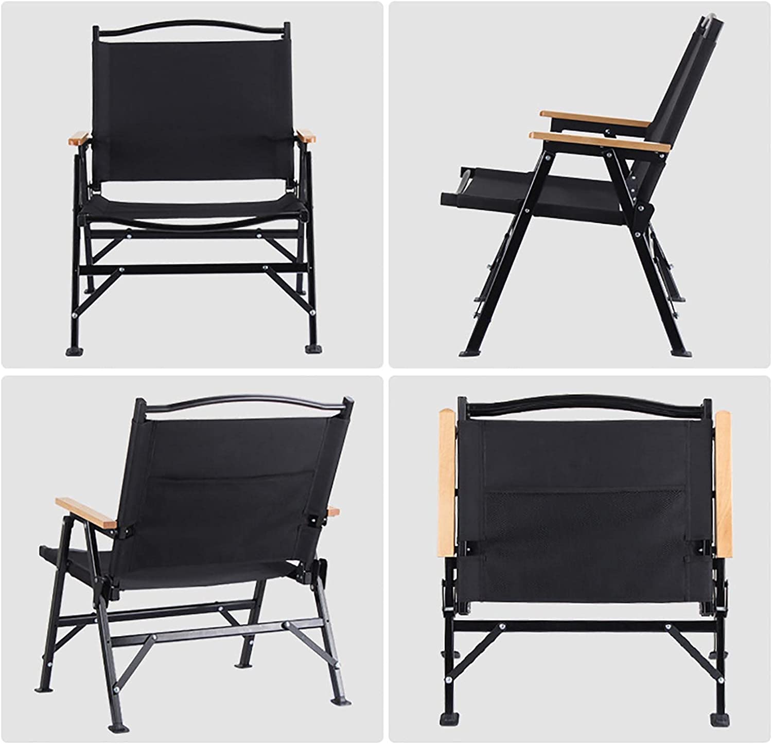 Silla Kermit plegable y desmontable de aluminio para exteriores