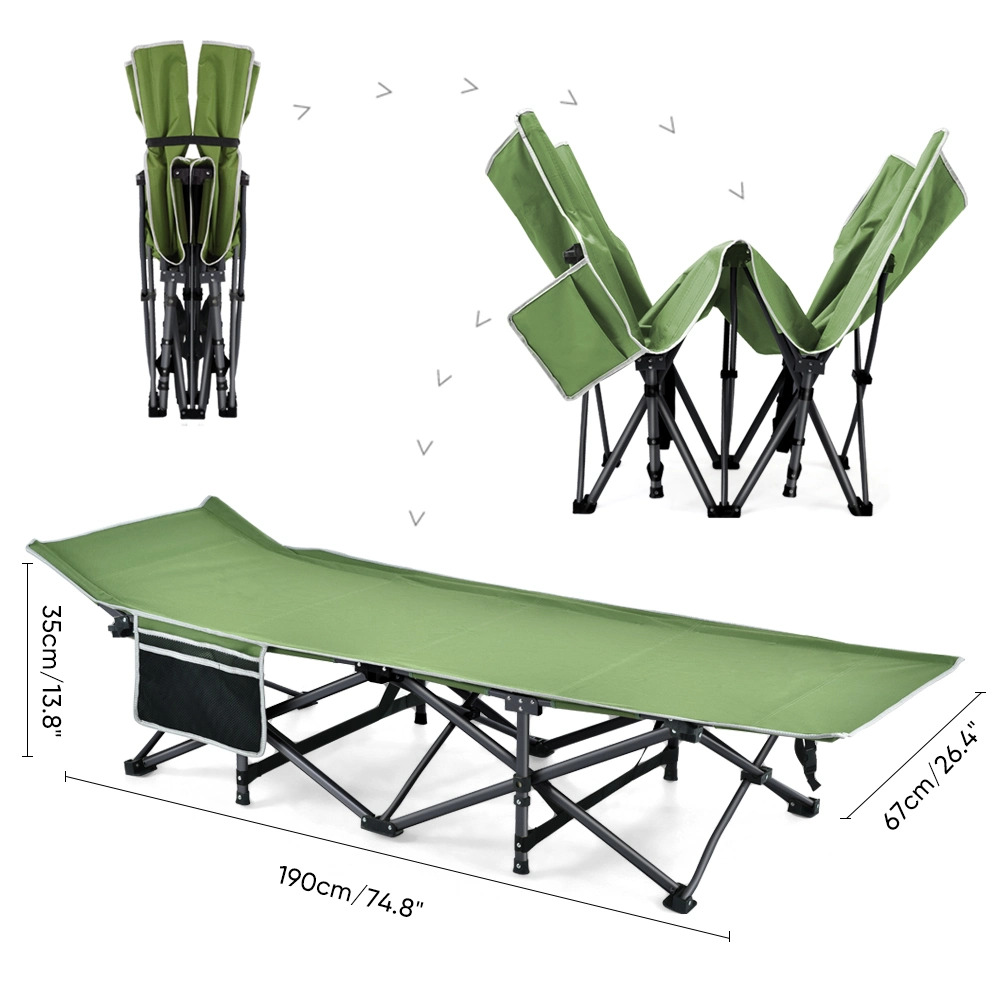 Cama plegable portátil para relajarse y descansar