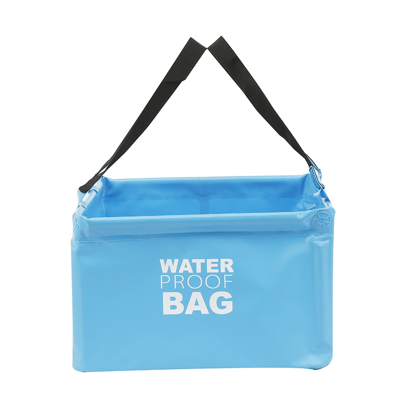 Cubo plegable para lavabo de viaje portátil multifuncional de gran capacidad personalizable para exteriores