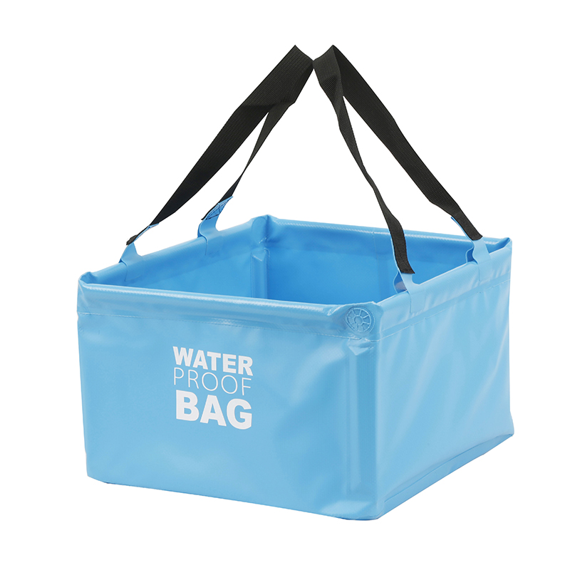 Cubo plegable para lavabo de viaje portátil multifuncional de gran capacidad personalizable para exteriores