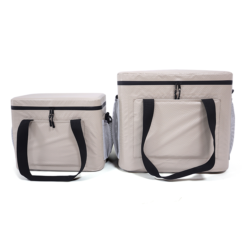 Bolsa térmica de viaje personalizada, impermeable, plegable y desmontable, de color beige, plegable, para caza, pesca y acampada