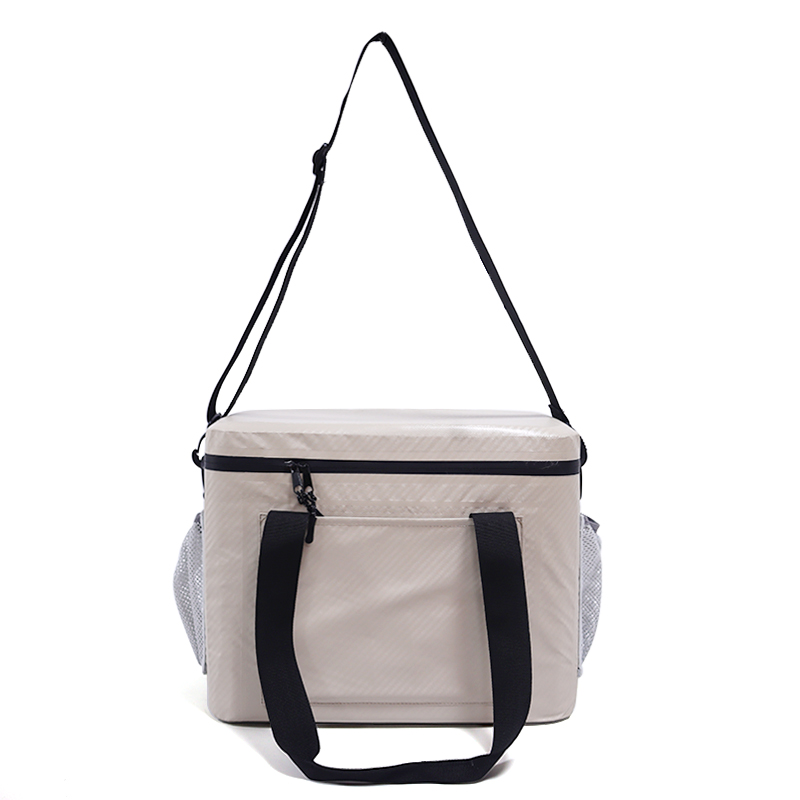 Bolsa térmica de viaje personalizada, impermeable, plegable y desmontable, de color beige, plegable, para caza, pesca y acampada