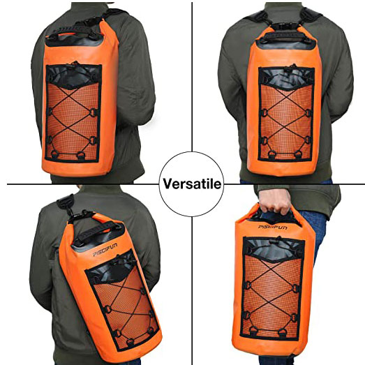 Bolsa seca deportiva de gran volumen antirrobo para ordenador portátil, bolsa impermeable OEM para gimnasio