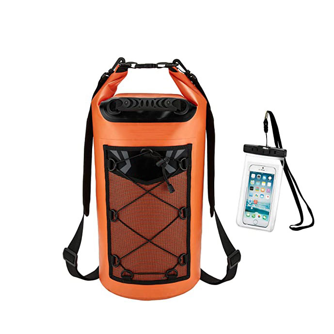 Bolsa seca deportiva de gran volumen antirrobo para ordenador portátil, bolsa impermeable OEM para gimnasio